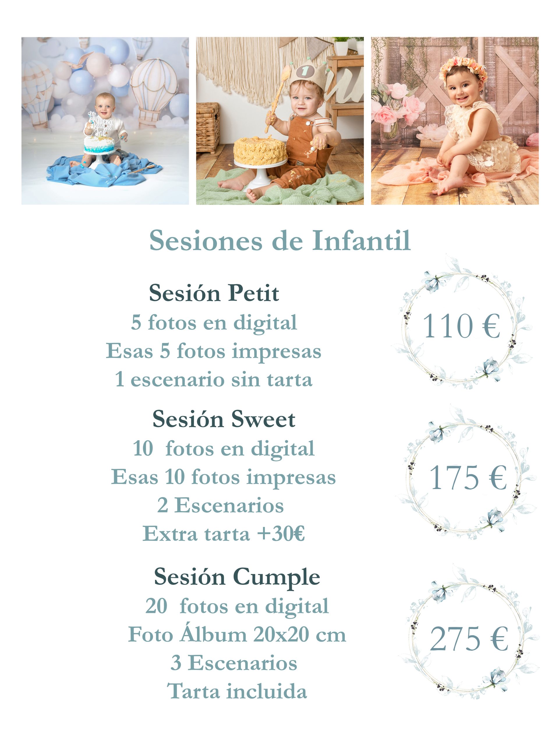 tarifas infantil junio 2025